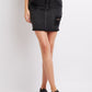 Refuge Destroyed Denim Mini Skirt