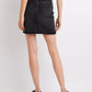 Refuge Destroyed Denim Mini Skirt