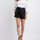Pleated Paperbag Shorts