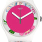 Swatch Women's New Gent SUOW127 Multicolor Silicone Swiss Quartz Watch