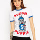 T-Shirt with Slush Puppie Print